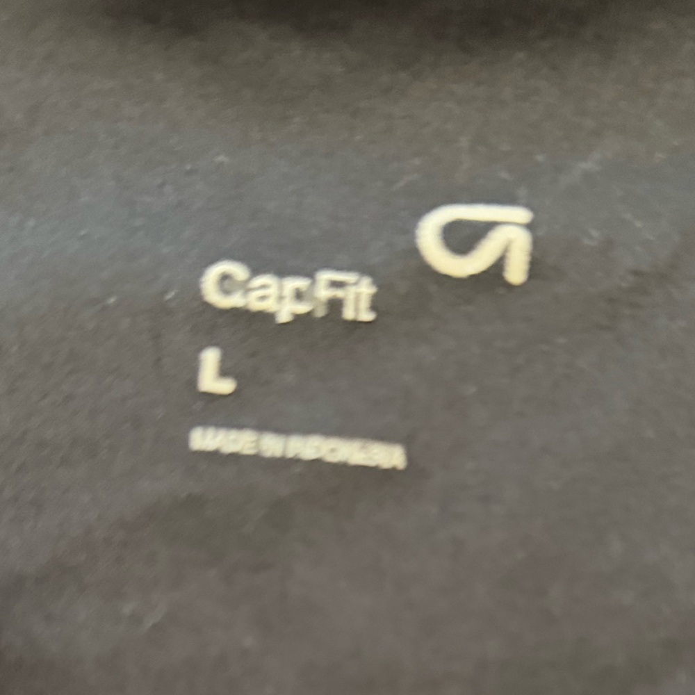 GapFit Black Sleeveless tennis Dress with built in shorts with side pockets, lg - Picture 5 of 7